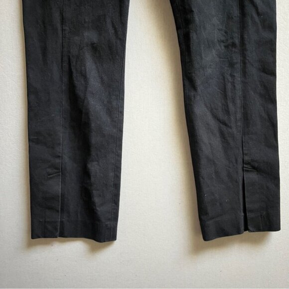 Ted Baker London classic black flat front cotton trousers Sz 31 - Picture 5 of 13
